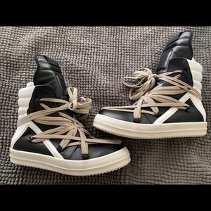 RICK OWENS SS20 TECUATL GEOBASKET 100% Authentic